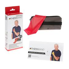 Theraband elastična traka – crvena (srednji otpor)